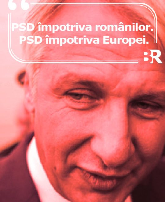 PSD împotriva românilor. PSD împotriva Europei.